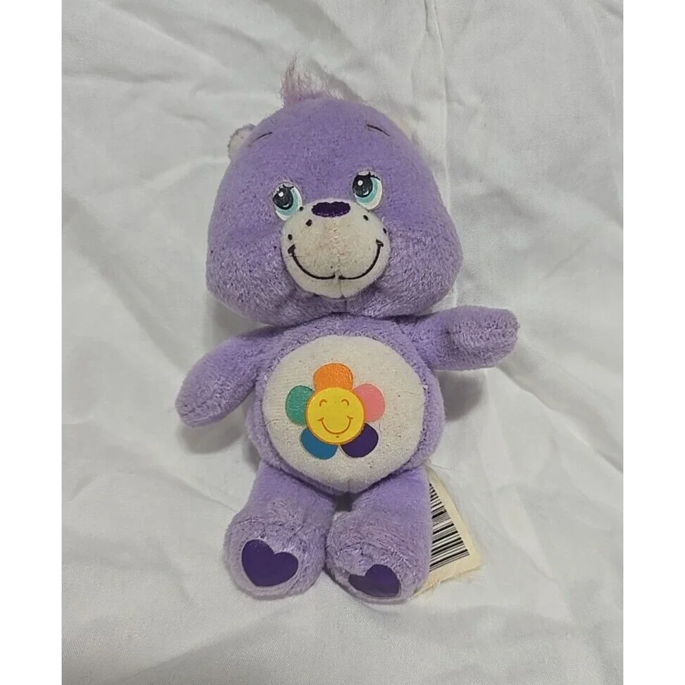 VTG Care Bears‎ 2004 Harmony Bear Purple Soft Cuddle Plush Stuffed Animal Toy 5